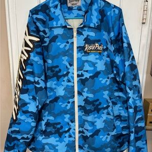 Hyde Park Blue Camo Jacket